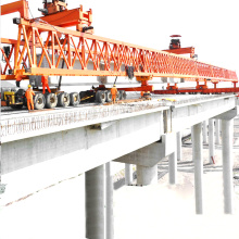 120t trussed type viaduct type double bridge construction launching gantry machinery